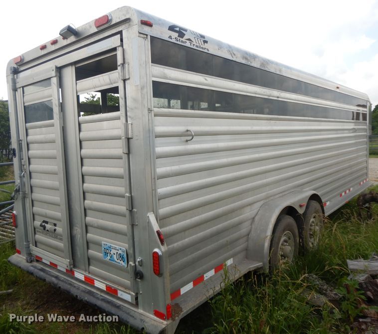 image for item HP9566 2015 4 Star Trailers  livestock trailer