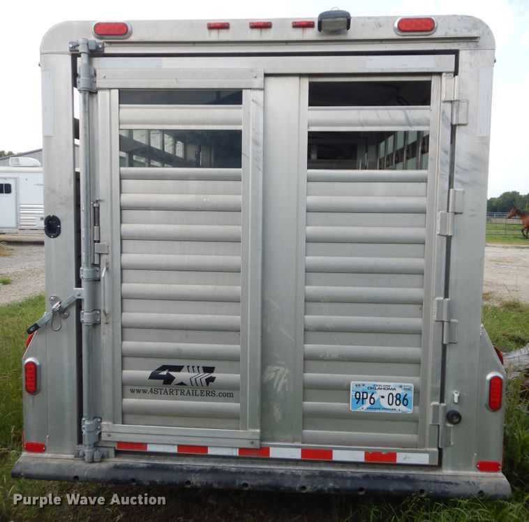 image for item HP9566 2015 4 Star Trailers  livestock trailer