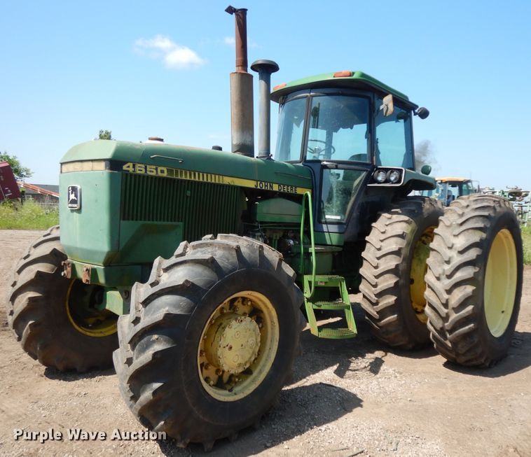 image for item HP9582 1983 John Deere 4650  MFWD tractor