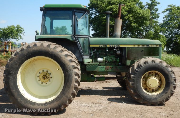 image for item HP9582 1983 John Deere 4650  MFWD tractor