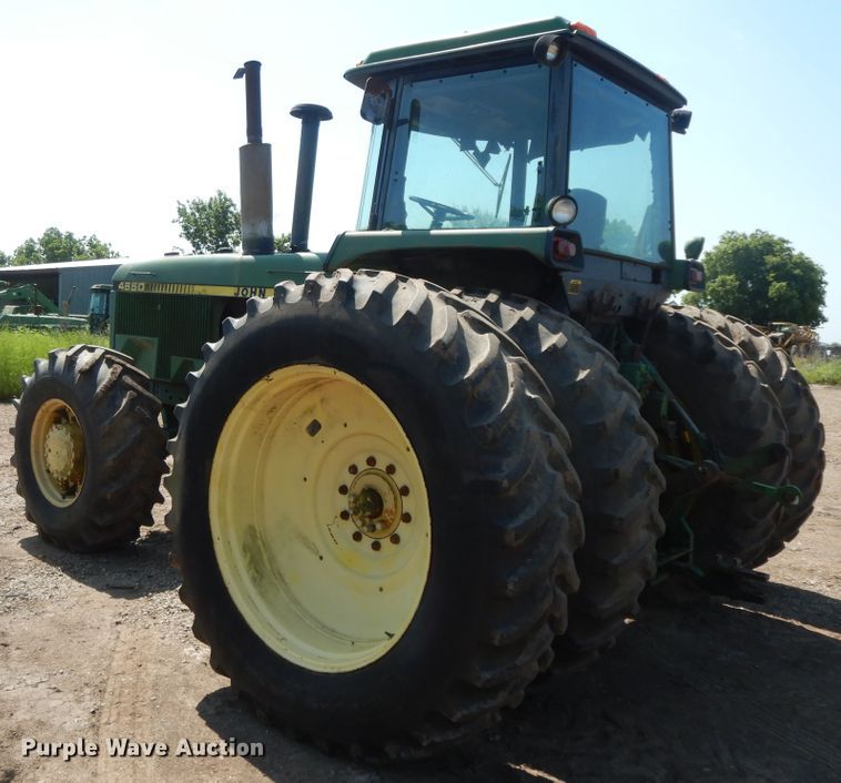 image for item HP9582 1983 John Deere 4650  MFWD tractor