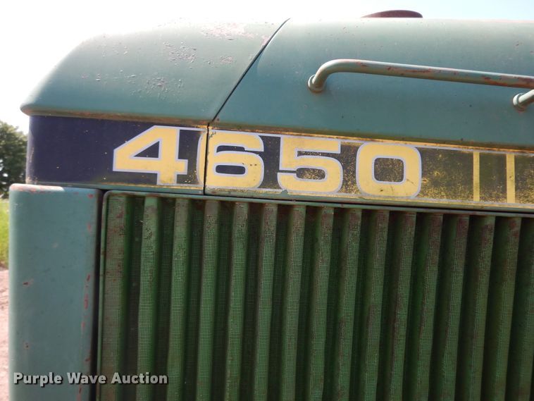 image for item HP9582 1983 John Deere 4650  MFWD tractor