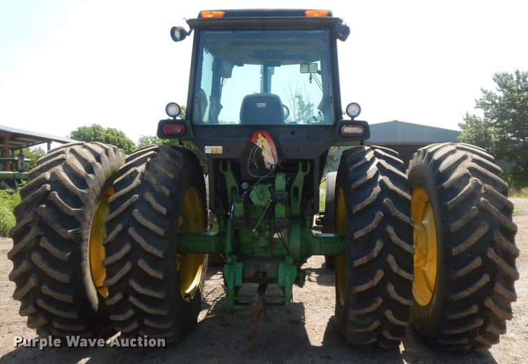 image for item HP9584 1989 John Deere 4955  MFWD tractor