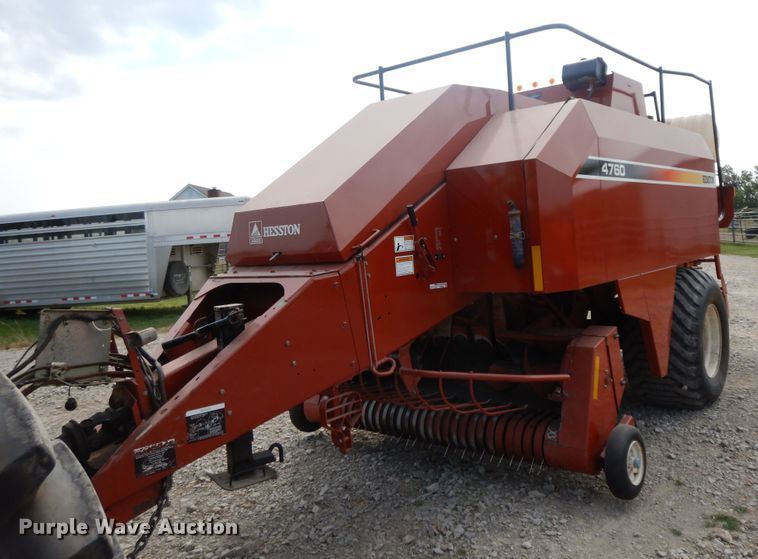 image for item HP9630 2003 Hesston 4760  large square baler