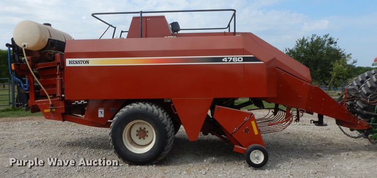 image for item HP9630 2003 Hesston 4760  large square baler