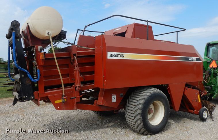 image for item HP9630 2003 Hesston 4760  large square baler