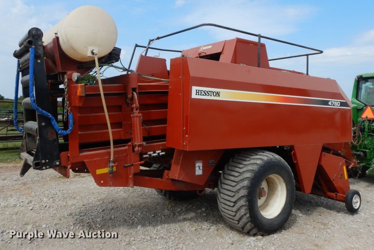 image for item HP9630 2003 Hesston 4760  large square baler