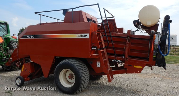 image for item HP9630 2003 Hesston 4760  large square baler