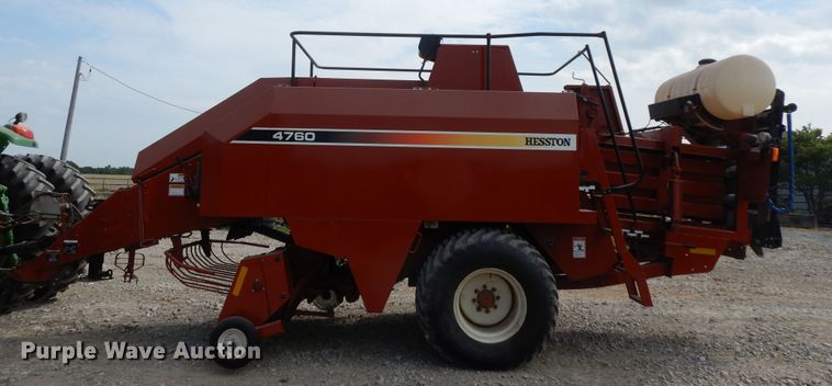 image for item HP9630 2003 Hesston 4760  large square baler