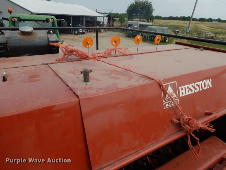 image for item HP9630 2003 Hesston 4760  large square baler