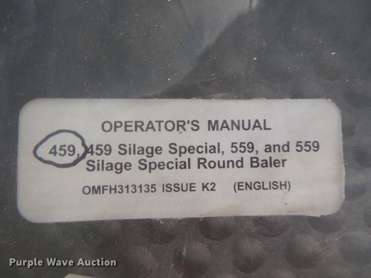 image for item ID9986 2014 John Deere 459  round baler