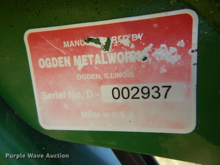 image for item ID9987 Ogden Hybrid HayRunner hay rake