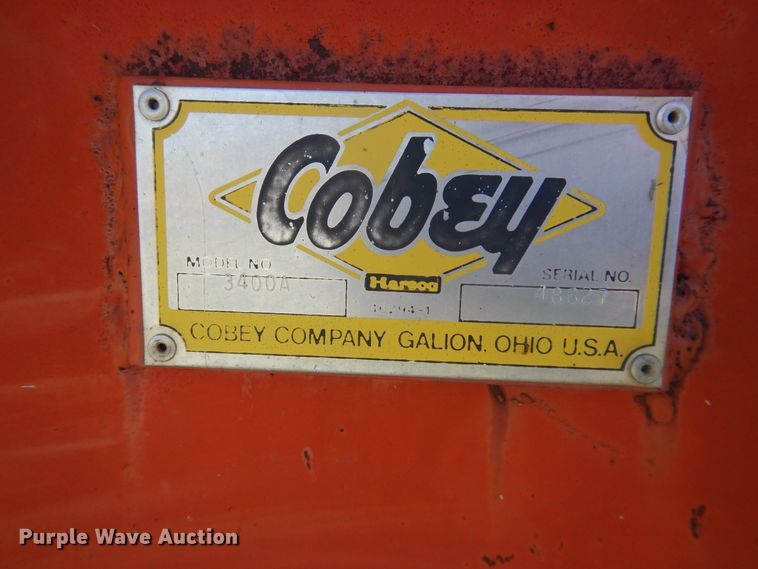 image for item IJ9429 Cobey 3400A  manure spreader