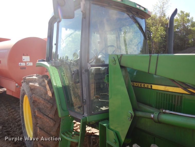 image for item IL9824 1998 John Deere 6410  MFWD tractor