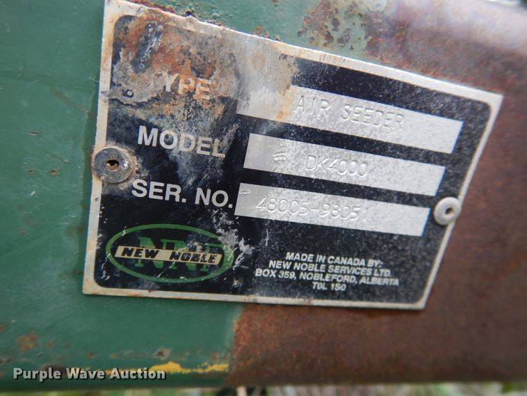 image for item IP9497 New Noble 210  air seeder