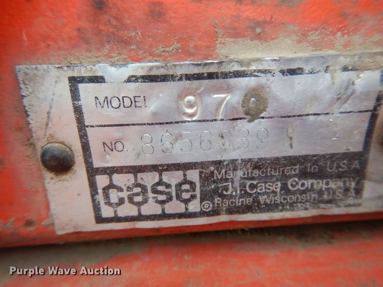 image for item JZ9993 1970 Case 970 Agri-King  tractor