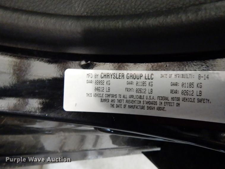 image for item DI6706 2015 Chrysler 200 Limited