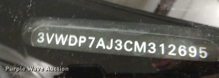 image for item DI6709 2012 Volkswagen Jetta SE