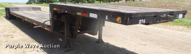 image for item DI5650 1980 Delta DD-48-96  drop deck trailer