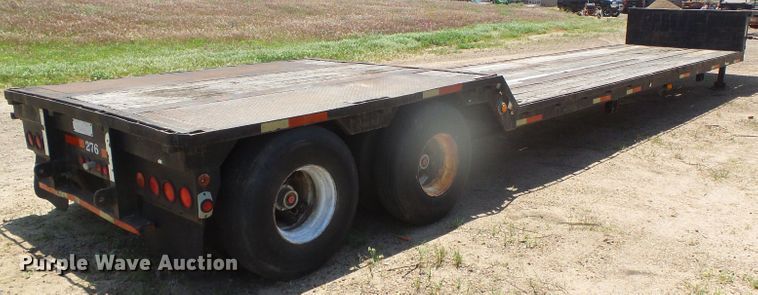 image for item DI5650 1980 Delta DD-48-96  drop deck trailer