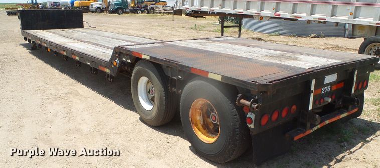 image for item DI5650 1980 Delta DD-48-96  drop deck trailer