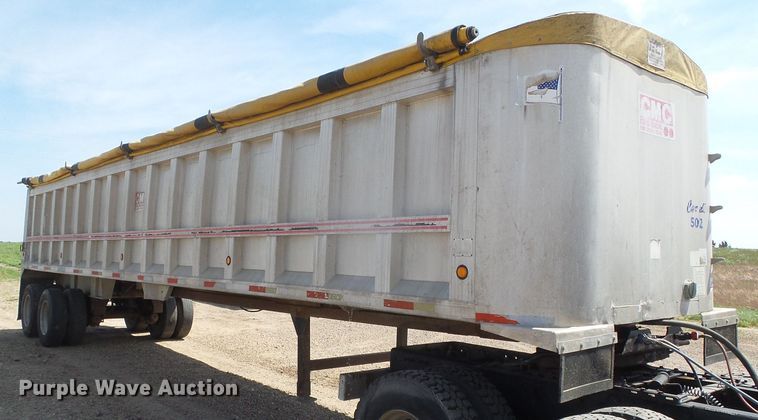 image for item DI5652 1998 CMC T-102 Rail  end dump trailer