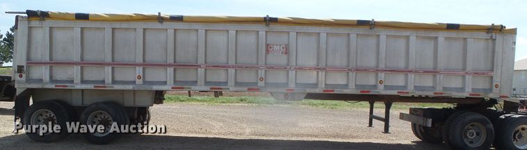 image for item DI5652 1998 CMC T-102 Rail  end dump trailer