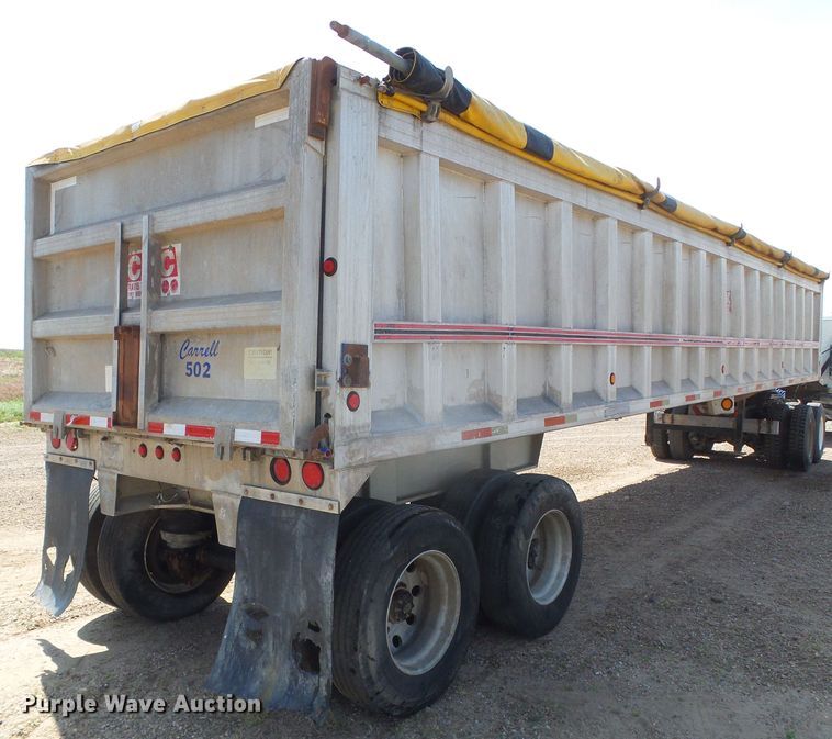 image for item DI5652 1998 CMC T-102 Rail  end dump trailer