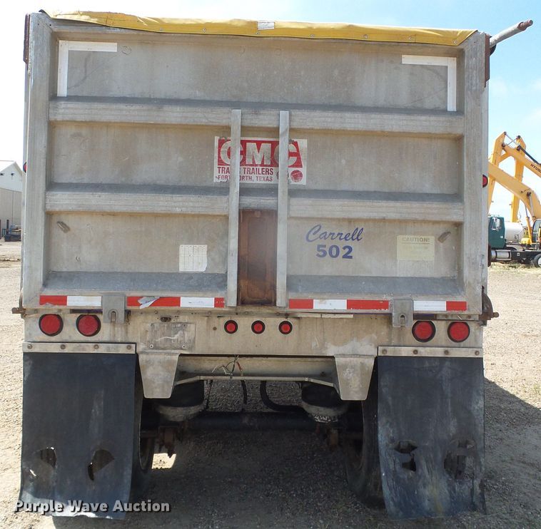 image for item DI5652 1998 CMC T-102 Rail  end dump trailer