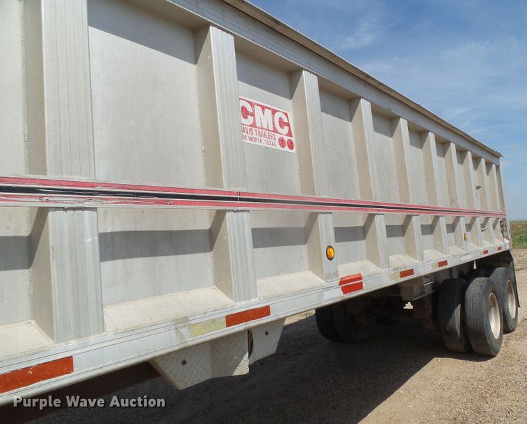 image for item DI5652 1998 CMC T-102 Rail  end dump trailer