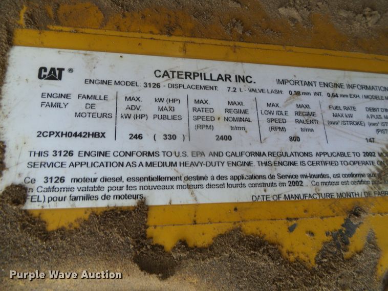 image for item DI5658 2003 Freightliner FL70  utility / service truck