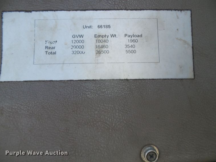 image for item DI5659 2007 Sterling L-Line  utility / service truck