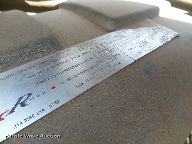 image for item DI5665 1998 Mack CH613  crane truck