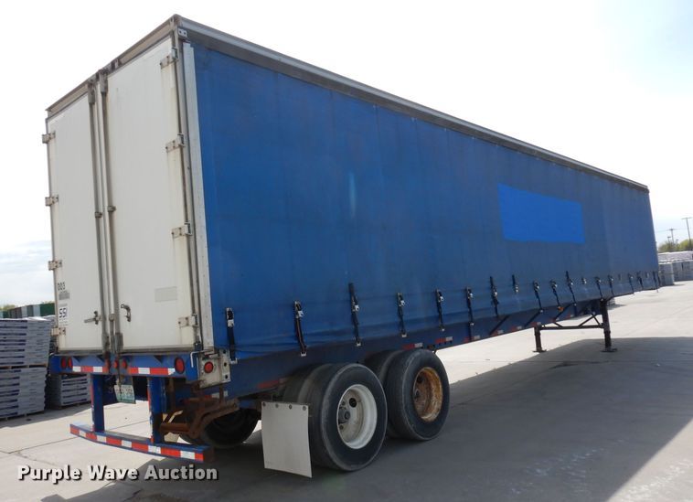 image for item DI6533 2002 Trailmobile  side curtain trailer