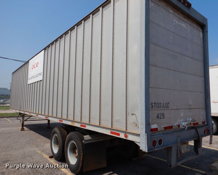 image for item DJ0467 1974 Lufkin TFV-EP  dry van trailer