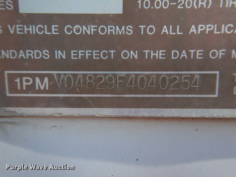 image for item DJ0468 1985 American  dry van trailer