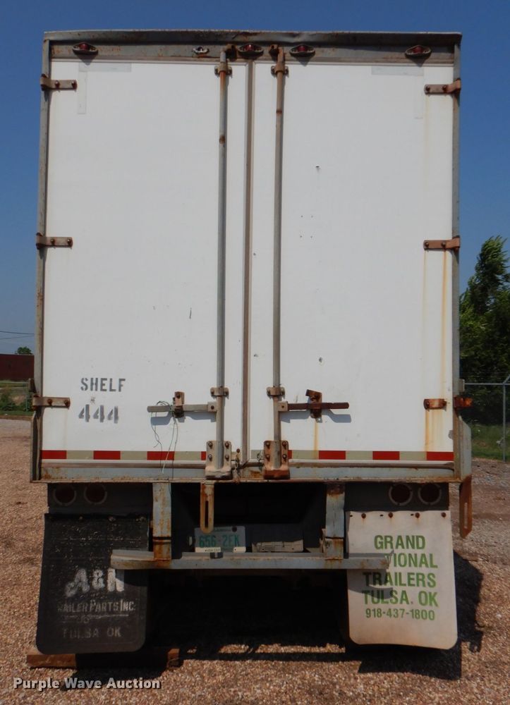 image for item DJ0469 1969 Fruehauf  dry van trailer