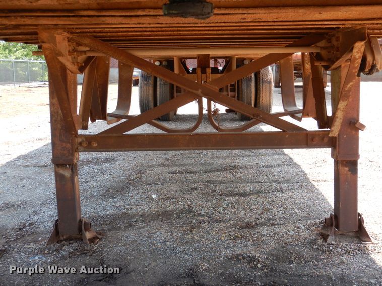 image for item DJ0469 1969 Fruehauf  dry van trailer