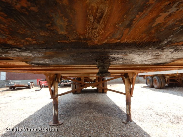 image for item DJ0470 1984 Utility R450CX  dry van trailer