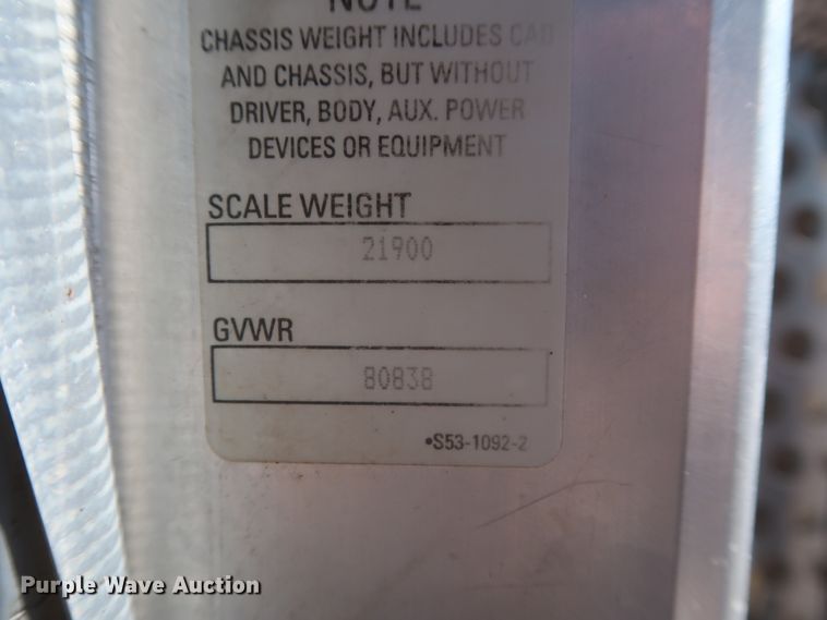 image for item DJ1928 2007 Kenworth W900  semi truck