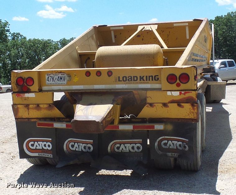 image for item DL0993 1994 Load King 2060-40-2  bottom dump trailer