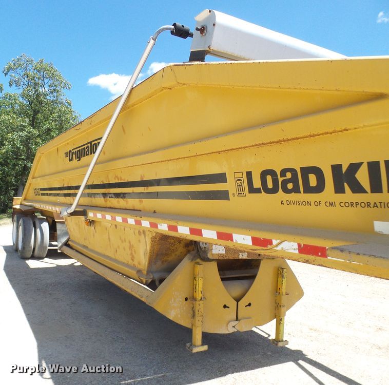image for item DL0993 1994 Load King 2060-40-2  bottom dump trailer