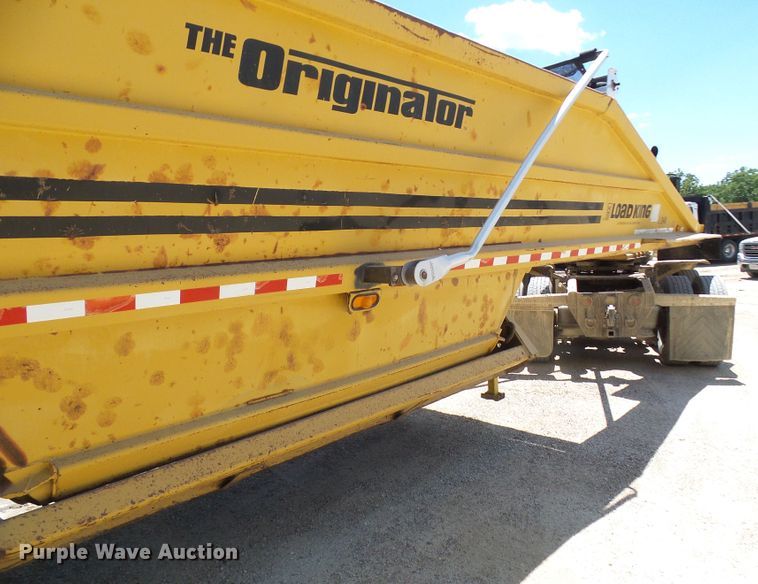 image for item DL0993 1994 Load King 2060-40-2  bottom dump trailer