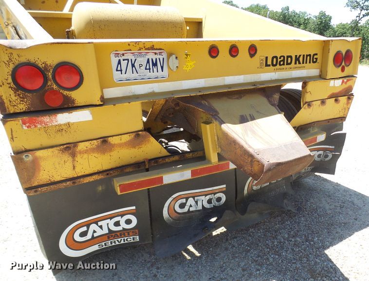 image for item DL0993 1994 Load King 2060-40-2  bottom dump trailer
