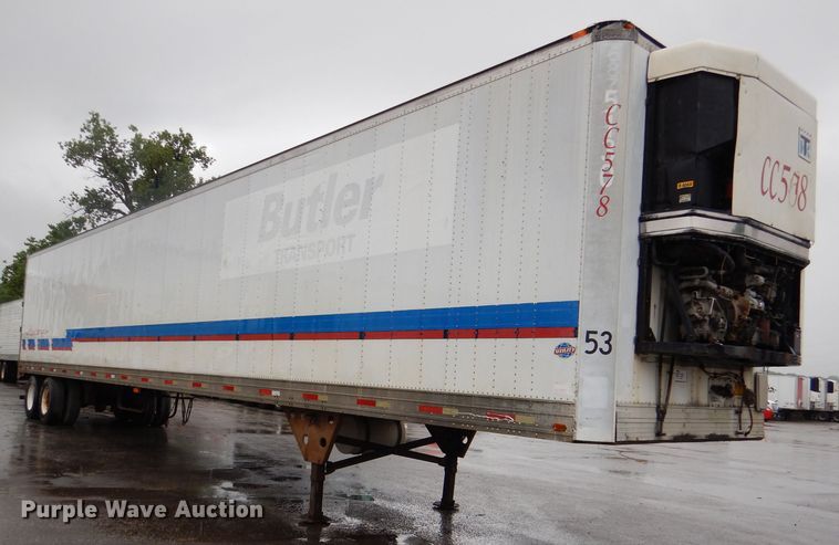 image for item DM0165 2001 Utility VS2RX  refrigerated van trailer