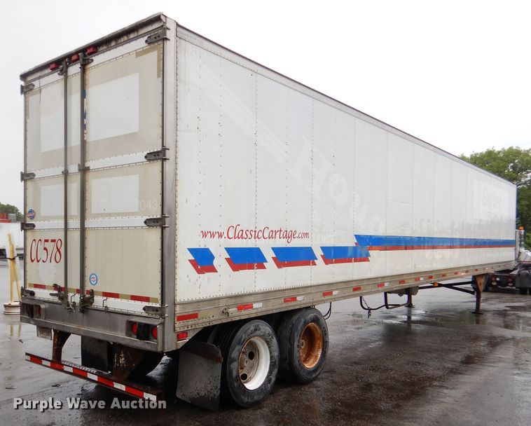 image for item DM0165 2001 Utility VS2RX  refrigerated van trailer