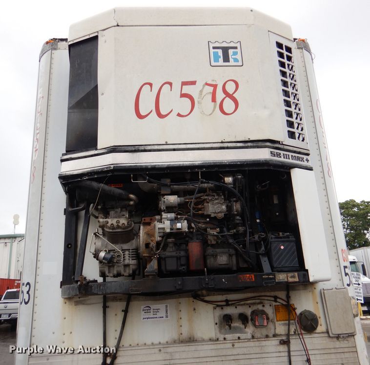 image for item DM0165 2001 Utility VS2RX  refrigerated van trailer