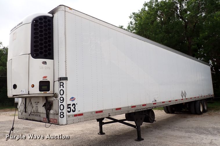 image for item DN1750 2009 Utility Trailer  refrigerated van trailer