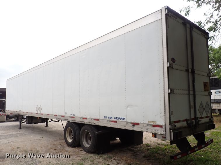 image for item DN1750 2009 Utility Trailer  refrigerated van trailer