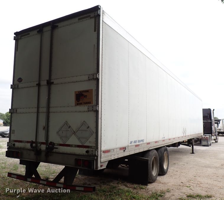 image for item DN1750 2009 Utility Trailer  refrigerated van trailer